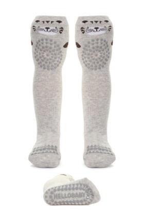 Dětské nadkolenky s protiskluzem ABS 1 pár Be Snazzy vel. 18 - 23