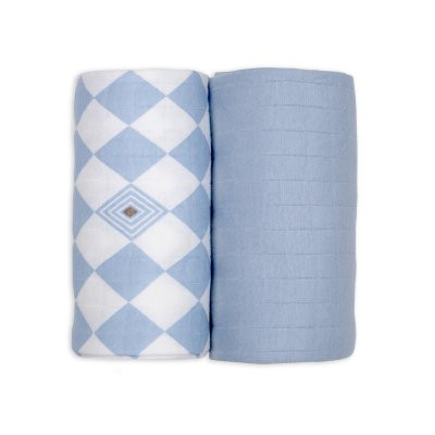 Swaddler Solid Matcha 2 balení 110 x 110 cm Lodger