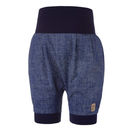 Šortky tenké harémky denim vzor Little Angel