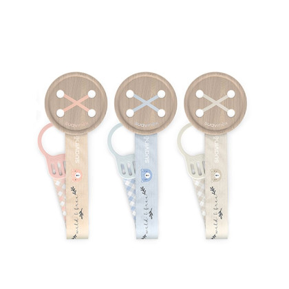 Klip na dudlík se stuhou Wild & Free Suavinex