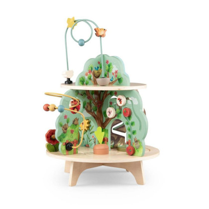 Dřevěná aktivity zahrada Trois Petits Lapins Moulin Roty