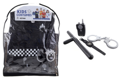Kostým policie s doplňky