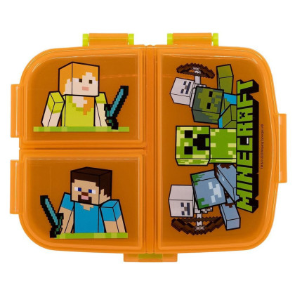 Svačinový box s přihrádkami 550 ml Minecraft