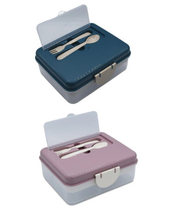 Dvoupatrová krabička na svačinu 1446 ml Luxe Melii