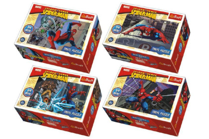 Minipuzzle Spiderman/Disney 54 dílků