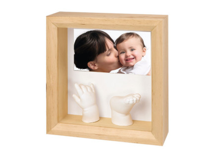 Baby Art Rámeček pro 3D otisk Photo Sculpture Frame Natural nezobra