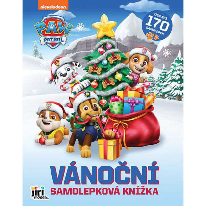 Samolepková knížka vánoční Tlapková Patrola