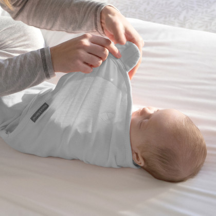 Zavinovačka bavlněná ulitka celoroční SwaddleMe™ 0 m+ Ingenuity