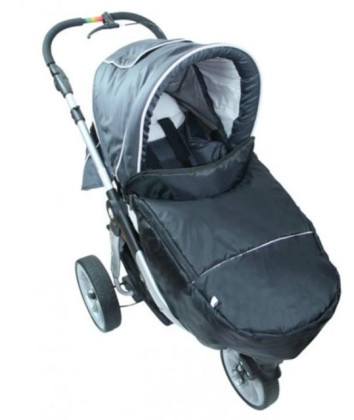 Nánožník Universal DeLuxe Emitex ČERNÝ