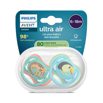 Šidítko Ultra air obrázek 6-18 m chlapec, 2 ks Philips Avent