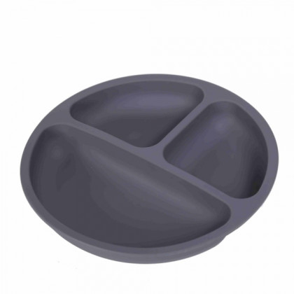 Silikonový talíř tříkomorový BocioLand 