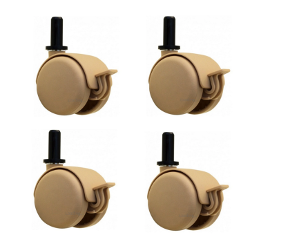 Kolečka béžová, balení obsahuje 4 ks Scarlet 2. JAKOST