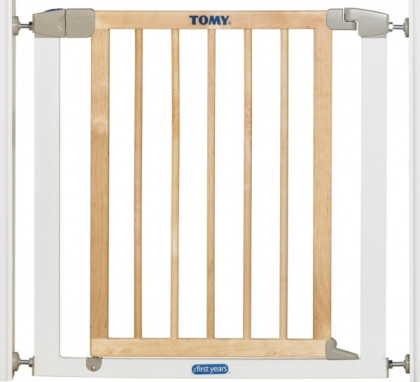 Dětská zábrana TOMY - dřevěná samonosná