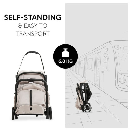 Cestovní kočár Travel N Care Beige Hauck