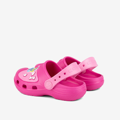 Dětské clogsy nazouváky Tlapková patrola maxi Skye růžová Coqui