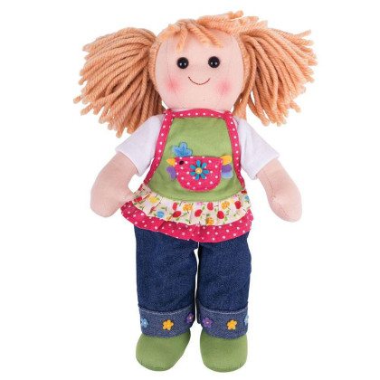 Látková panenka Sophia 38 cm Bigjigs Toys