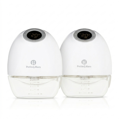 Odsávačka mateřského mléka elektrická handsfree Gaia Duo Petite & Mars