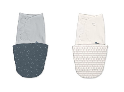 Zavinovačka bavlněná ulitka celoroční SwaddleMe™ 0 m+ Ingenuity