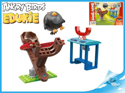 EDUKIE stavebnice Angry Birds hřiště 58 ks + 1 figurka