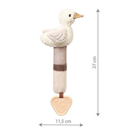 Hračka pískací s kousátkem Houska Zoe 3 m+ Babyono