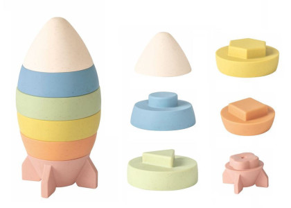 Stohovací raketa tvary Ziro