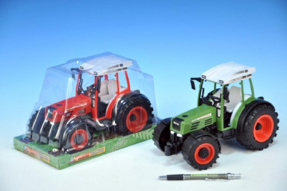 Traktor plastový 24,5cm na setrvačník