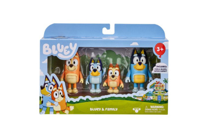 Bluey rodinka 4 figurky