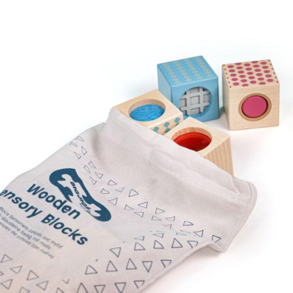 Smyslové kostky Bigjigs Toys