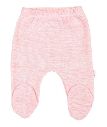 Pletená sada oblečení pro miminko Star 5dílná růžová Baby Nellys