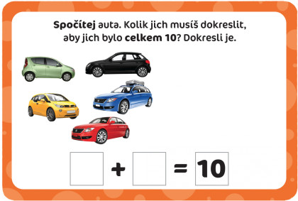 Kouzelný tablet & stíratelné karty – První Počítání