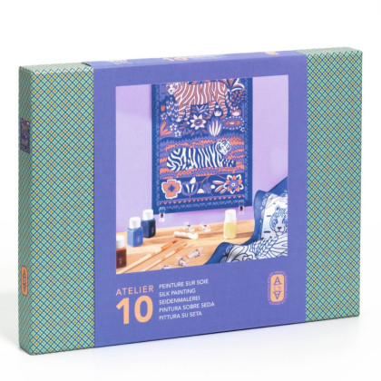 Malování na hedvábí Atelier 10 Djeco