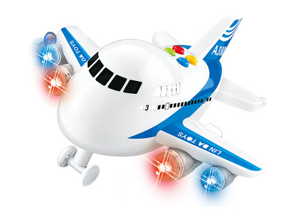 Letadlo na setrvačník s efekty 22 cm