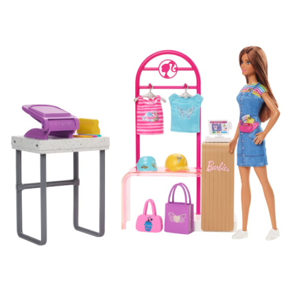 Barbie Módní design studio s panenkou 