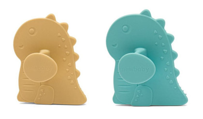 Dětský silikonový koupelový kartáč New Baby