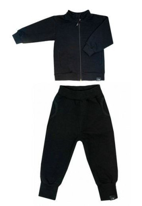Mikina na zip EasyFit Black - černá Esito