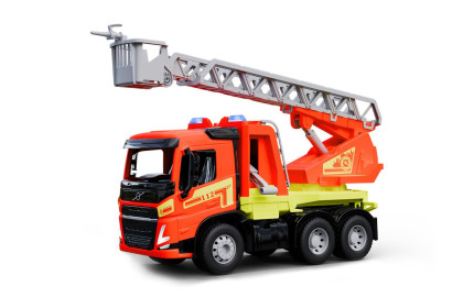 Auto hasiči s žebříkem Volvo Worxx 48 cm 1:15