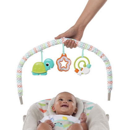 Lehátko vibrující s melodií Happy Safari 0 m+, do 9 kg, 2019 Bright Starts