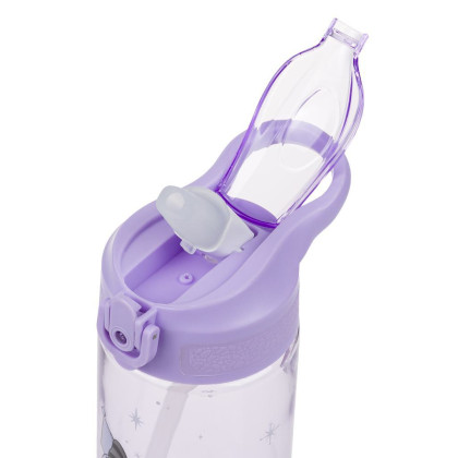 Tritanová láhev na pití s brčkem 500 ml Baagl