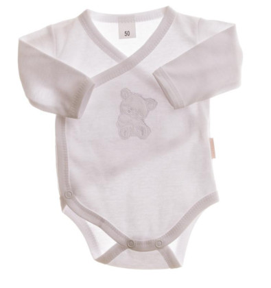 Body dl. rukáv MKCool Bílé Medvídek vel. 46-50