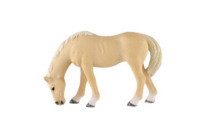 Kůň domácí palomino klisna zooted plast 13 cm