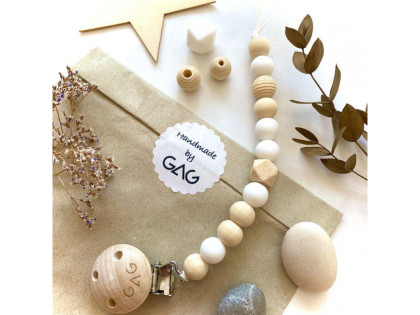 Klip na dudlík bez jména Drždudlík