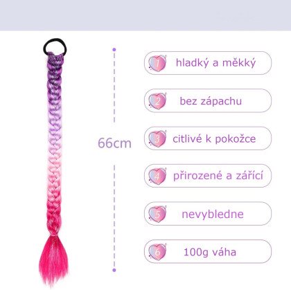 Copánek s gumičkou Fairy Extension 60 cm