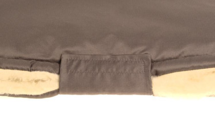 Merino rukávník na kočárek z ovčí/velbloudí vlny na zip 30 x 50 cm