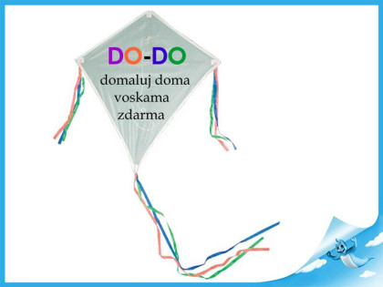 Drak DO-DO - domaluj doma - nylonový 60x70cm v tašce
