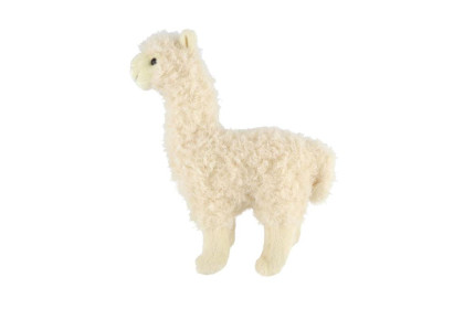 Lama Alpaka plyšová 30cm bílá 0m+