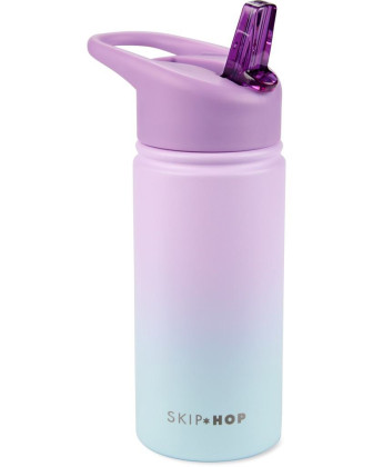 Láhev s brčkem nerezová Wander 450 ml Skip Hop