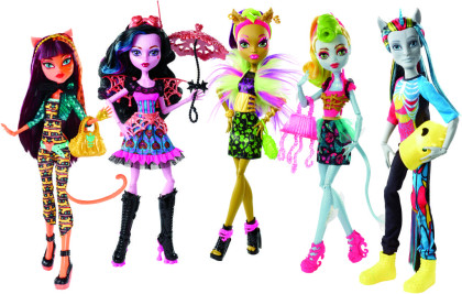 Monster High Monstrozní splynutí najednou kříženci