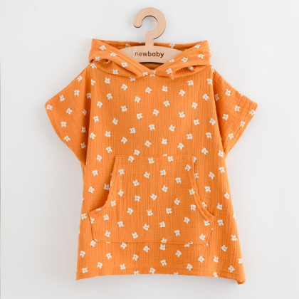 Dětské mušelínové pončo Feeling animal New Baby