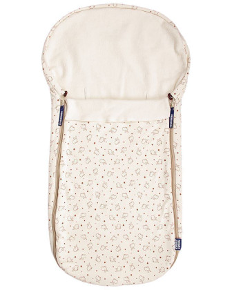 Letní fusak z bio bavlny do kočárku i autosedačky 