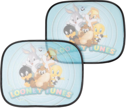 Clona sluneční na boční okno Looney Tunes 2ks